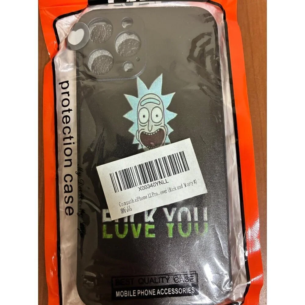 Rick & Morty Cell Phone Case Cover for iPhone 12 Pro Max